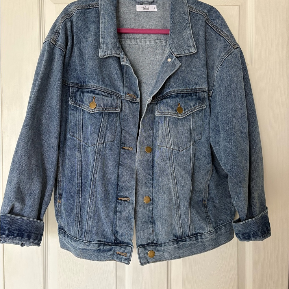 Oversized Denim Jean Jacket